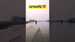 রেশমবাড়ি বিলে 💦 পানির মধ্যে [upl. by Oile632]