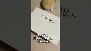 Lancôme mystery box REVEAL 199 AUD includes 4 full sizes6 miniatures Worth the price [upl. by Norrahs127]