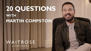 Im A Chicken Wing Fanatic  20 Questions With Martin Compston  Waitrose [upl. by Arotak]