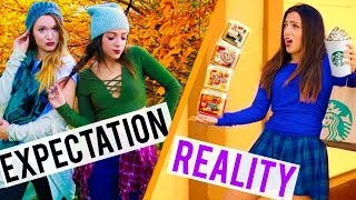 FALL Expectations VS Reality Niki and Gabi [upl. by Gnah]