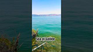 Sea of Galilee🌟 Capernaum Israel Biblical site❤️🙏 israel holyland jerusalem [upl. by Vite]