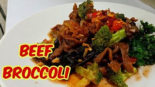 SAUCY BEEF BROCCOLI  How to cook beef with broccoli [upl. by Havener]