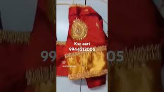 Aari work for student embroidery ksr online aari classes ksr offline 9944512005 [upl. by Lamok]