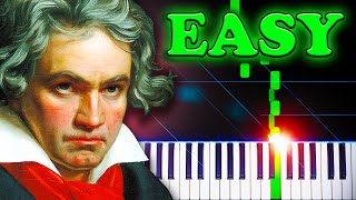 Für Elise  Easy Piano Tutorial [upl. by Caras]