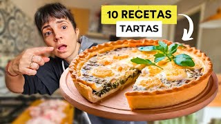 10 recetas de Tarta sencillo rápido y fácil [upl. by Hares]