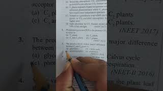 Photosynthesis in higher plants neetshorts viralneet trending neet2025 neetmotivation [upl. by Tarfe569]