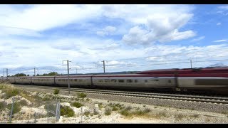 Thalys Eurostar OUIGO TGV dans le sud [upl. by Yrevi]