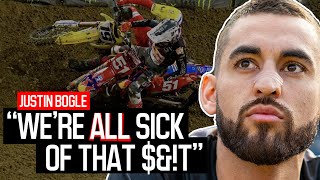 Justin Bogle on Barcias takeout and retaliation  quotsomebody finally did something about itquot [upl. by Unni303]