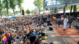 Jocelyn Balu amp Borumba  Bantu Banza  Live at Afrika Festival Hertme 2023 [upl. by Aneelahs]