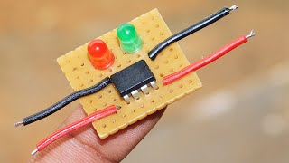 Make A 37 Liion volt Battery Charger Circuit With Indicator  Very Simple [upl. by Dewar27]