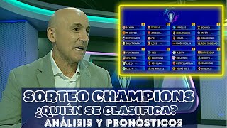 PRONÓSTICO GRUPOS DE CHAMPIONS REAL MADRID BARCELONA ATLETI SEVILLA REAL SOCIEDAD ¿QUIÉN PASA [upl. by Ritchie]