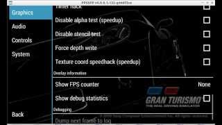 PPSSPP  Gran Turismo  Settings [upl. by Aymer]