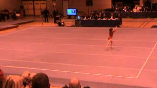 Ellie Botterill Compulsory 3 Floor National Finals [upl. by Lathrop396]