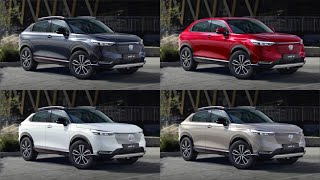 New 2022 HONDA HRV Colours  Choose one for you [upl. by Aiotal]