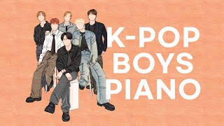 KPOP Boy Groups Piano Collection 1  Kpop Piano Cover [upl. by Nnylasor]