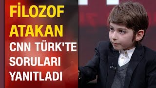 Filozof Atakan Kayalar CNN TÜRKte soruları yanıtladı nasıl bir eğitim almak istediğini anlattı [upl. by Airamahs480]