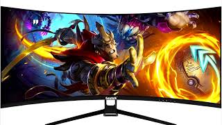 Gawfolk GF340D 34 Ultrawide Curved Monitor Review  144Hz QHD for Immersive Gaming [upl. by Hobbie]