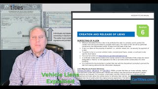 Vehicle Liens Explained clear titles and lien releases [upl. by Marthe452]