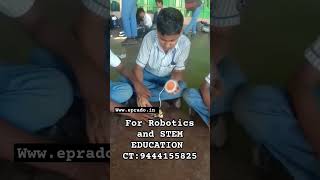 Newton Disc Experiment Robotics STEM EDUCATION tamil sci aerospace newtonsdisc diy education [upl. by Acinet]