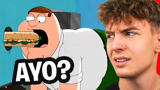 Most OFFENSIVE Family Guy Moments [upl. by Kresic]