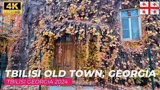 【4K】Walking Tour in Tbilisi old town Georgia 2024 [upl. by Zenas]