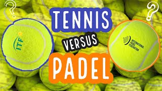 What Is The Difference Between Padel Balls and Tennis Balls [upl. by Lyford108]