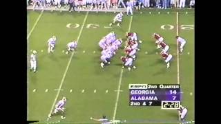 1994 Georgia vs 11 Alabama Highlights [upl. by Hoxie]