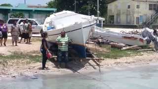 Sarteneja Wooden Sailboat [upl. by Maxey]