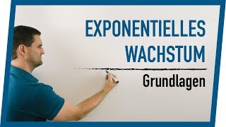 Exponentielles Wachstum  Basics mit Vergleich Lineares Wachstum  Mathe by Daniel Jung [upl. by Platon743]