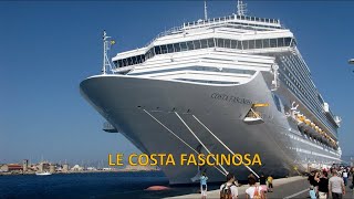 Croisière en Méditerranée sur le Costa Fascinosa [upl. by Nivlek611]