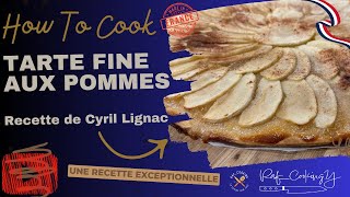 TARTE FINE AUX POMMES de Cyril Lignac [upl. by Onig]