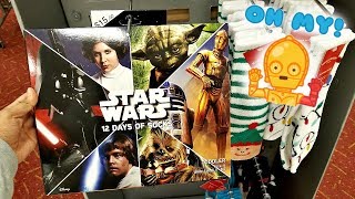 Shop With ME Target Star Wars Christmas Advent Calendars Stocking stuffers 2017 [upl. by Trotta]