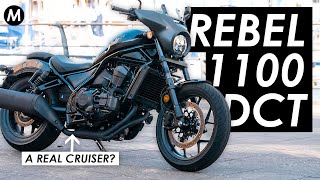 New 2021 Honda Rebel 1100 DCT Review CMX1100 [upl. by Courtnay]