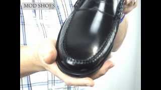 Loake Princeton Black Penny Loafers [upl. by Vladimar]