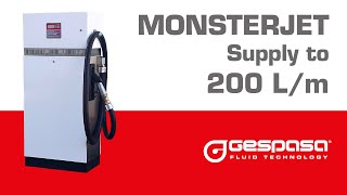 GESPASA  MONSTERJET · High flow fuel pump · Heavyduty dispenser [upl. by Warchaw]