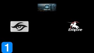 Team Secret vs Team Empire  ESL One Manila 2016 Full Highlights Dota 2 [upl. by Llebiram]