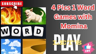 4 pics 1 word Game  Guess the Word  Learning Games for kids  1st Video [upl. by Aissilem]