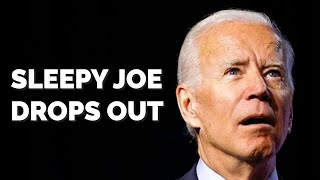 SLEEPY JOE BIDEN DROPS OUT [upl. by Zoubek411]