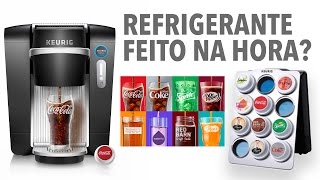 DRINKMAKER FAZ COCACOLA E OUTRAS BEBIDAS NA HORA CES2016 [upl. by Riamu]