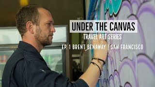 Art Documentary  BRENT BENAWAY  Oil And Acrylic Painter  San Francisco CA [upl. by Nnaycnan]