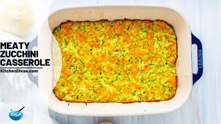 Meaty Zucchini Casserole [upl. by Hofmann591]