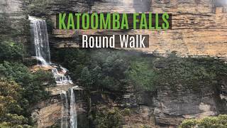 Hike to Katoomba Falls From Scenic World [upl. by Lux]