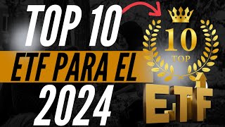 Top 10 ETFS Para Invertir En 2024 [upl. by Rebhun]