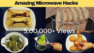 Amazing Microwave Food Hacks  Microwave Tips amp Tricks  Easy Microwave Recipes  Urban Rasoi [upl. by Erialb]