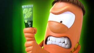 Spicy Food Fight  Spookiz  Videos for Kids [upl. by Goulden]