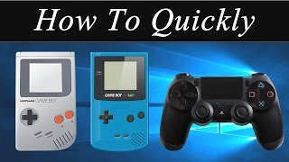 How To Quickly Play GameboyColourAdvance Games on PC Keyboard or Controller [upl. by Sully]