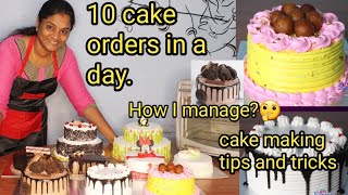 my cake daycake vlogtamilhomemade cake business suryas homemade cakeshomemade cakes in tirupur [upl. by Aniroc]