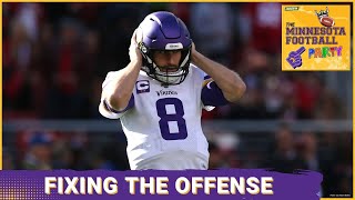 Offensive Fixes For the Minnesota Vikings  The Minnesota Football Party [upl. by Winters]