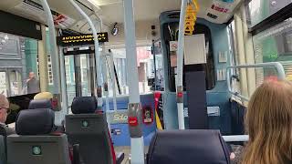 Onboard Tynedale Links 74 to Matfen then Hexham  Go North East 671  NK16 BXN [upl. by Aeriel]