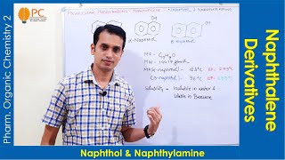 Naphthalene Derivatives Naphthol and Naphthylamine Organic Chemistry [upl. by Ativahs]